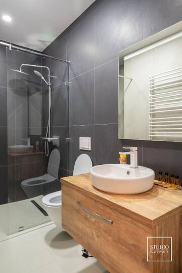Фото номера Улучшенные апартаменты Апарт-отели Modern Apartments in Centrum г. Вадовице 30