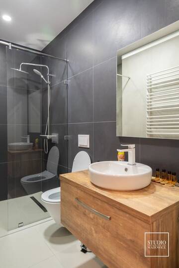 Фото номера Улучшенные апартаменты Апарт-отели Modern Apartments in Centrum г. Вадовице 15